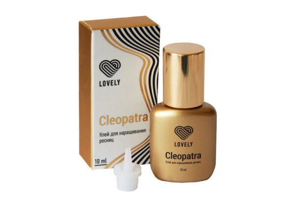 דבק להלחמת ריסים -שחור, דבק קליאופטרה - Cleopatra glue lovely