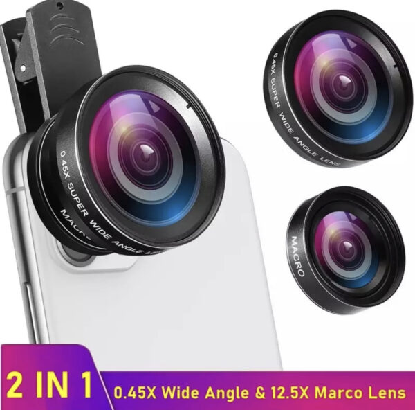 ⁦עדשה לצילום מקרוב - 0.45X PHONE LENS/עדשת צילום⁩ – תמונה ⁦2⁩