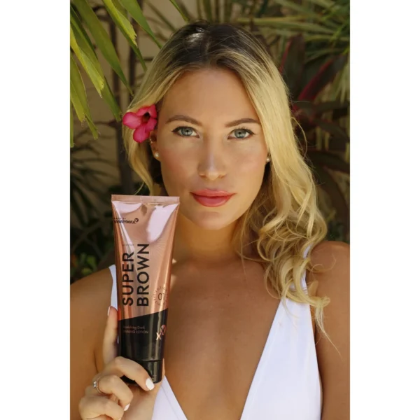 ⁦SUPER BROWN - לשיזוף כהה (TANNYMAX) 250 מ"ל⁩ – תמונה ⁦4⁩