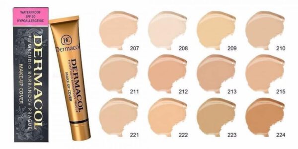 ⁦DERMACOL - מייק אפ לכיסוי מלא - 30SPF⁩ – תמונה ⁦4⁩