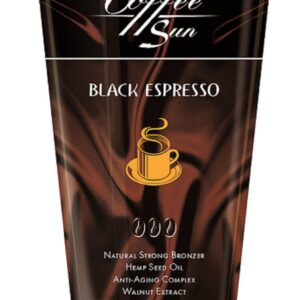 Soleo Coffee Sun Black Espresso Sunbed Tanning קרם שיזוף